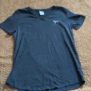 Grey V Neck tee shirt